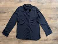 Czarna koszula damska rozpinana Zara rozmiar S 36