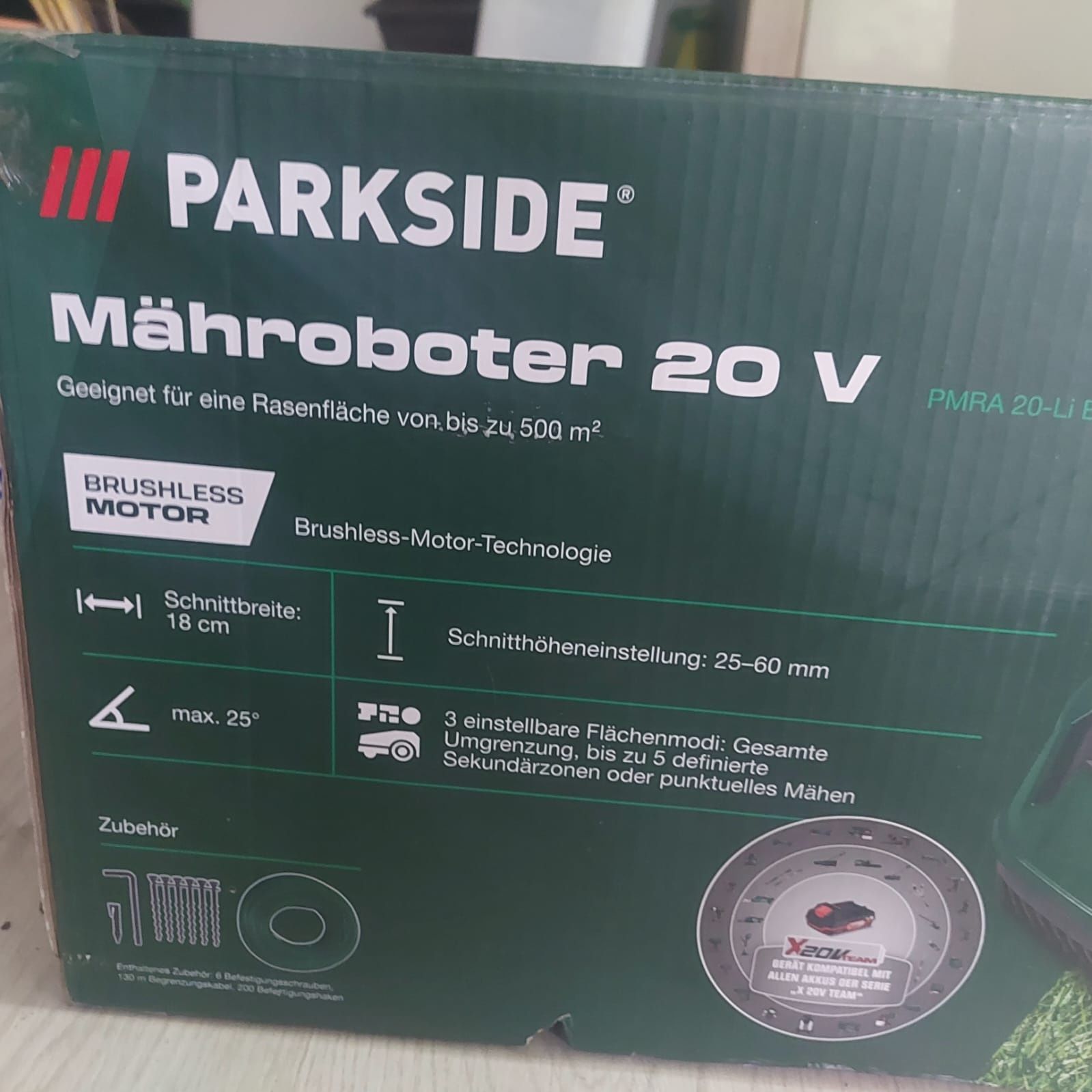 PARKSIDE robot koszący kosiarka