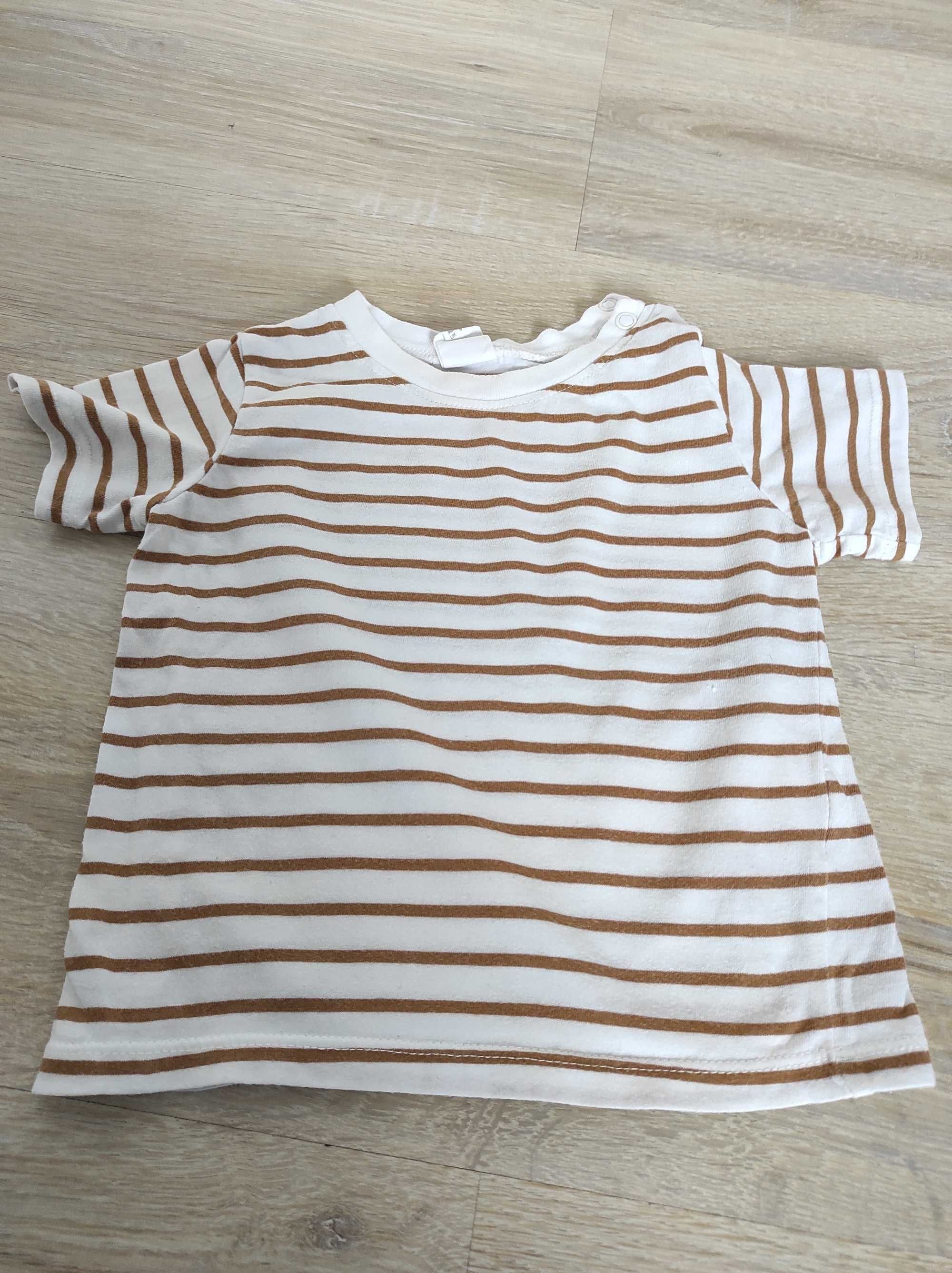 T-shirt, bluzka krótki rękaw c&a h&m 74