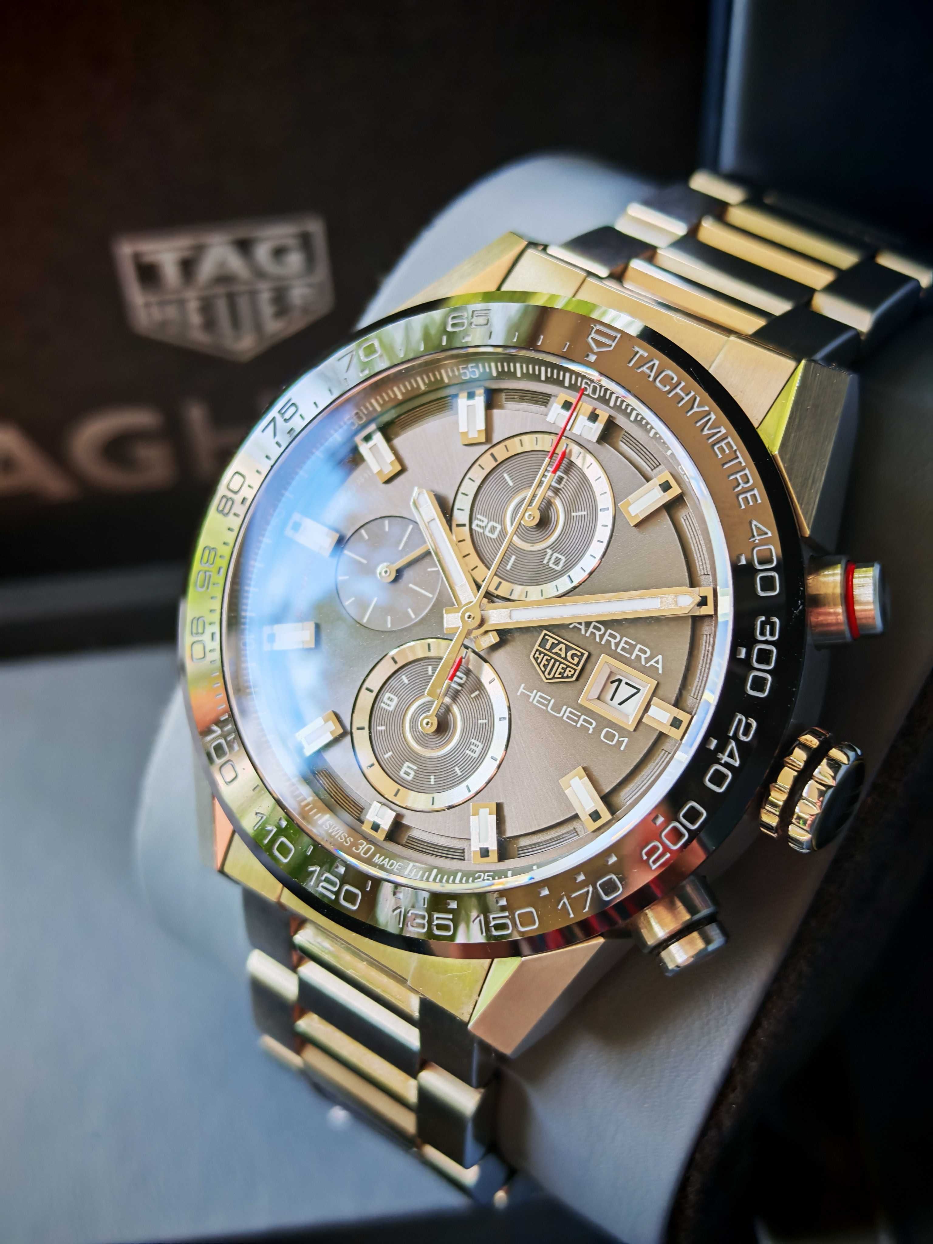 TAG Heuer Carrera Calibre Heuer 01 CAR201W.BA0714 Automat 43mm