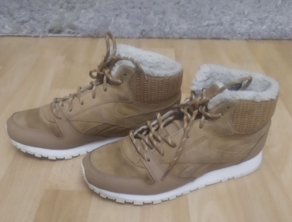 Кроссовки Reebok classic leather arctic boots зима-осень-весна