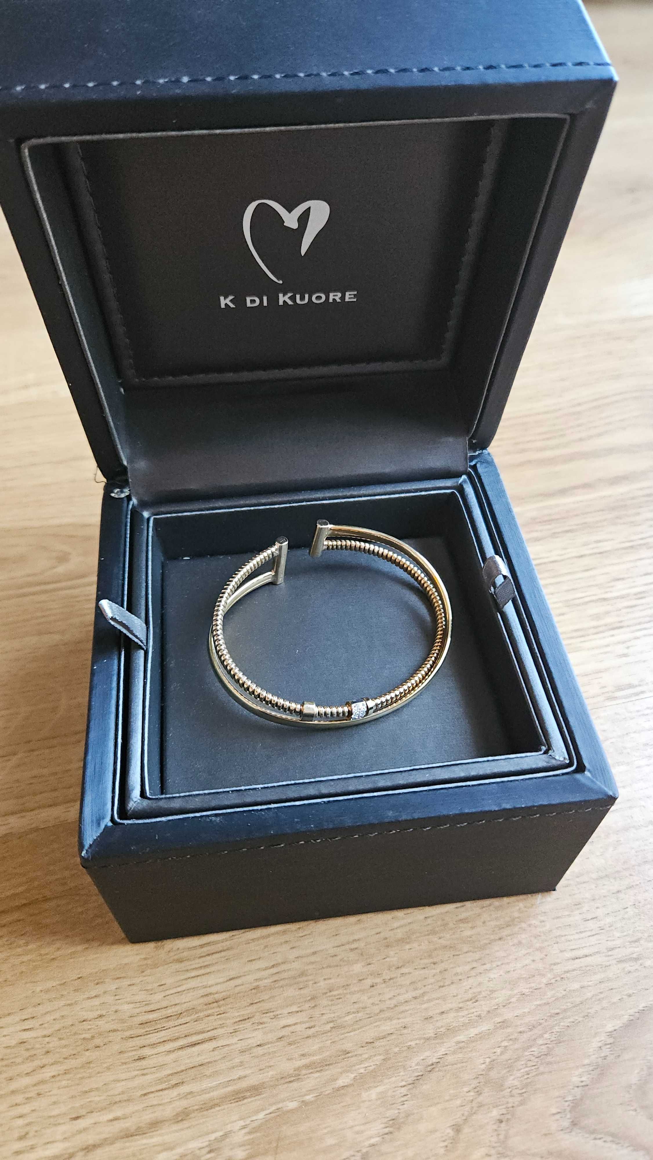 Pulseira Ouro e Diamantes K di Kuore