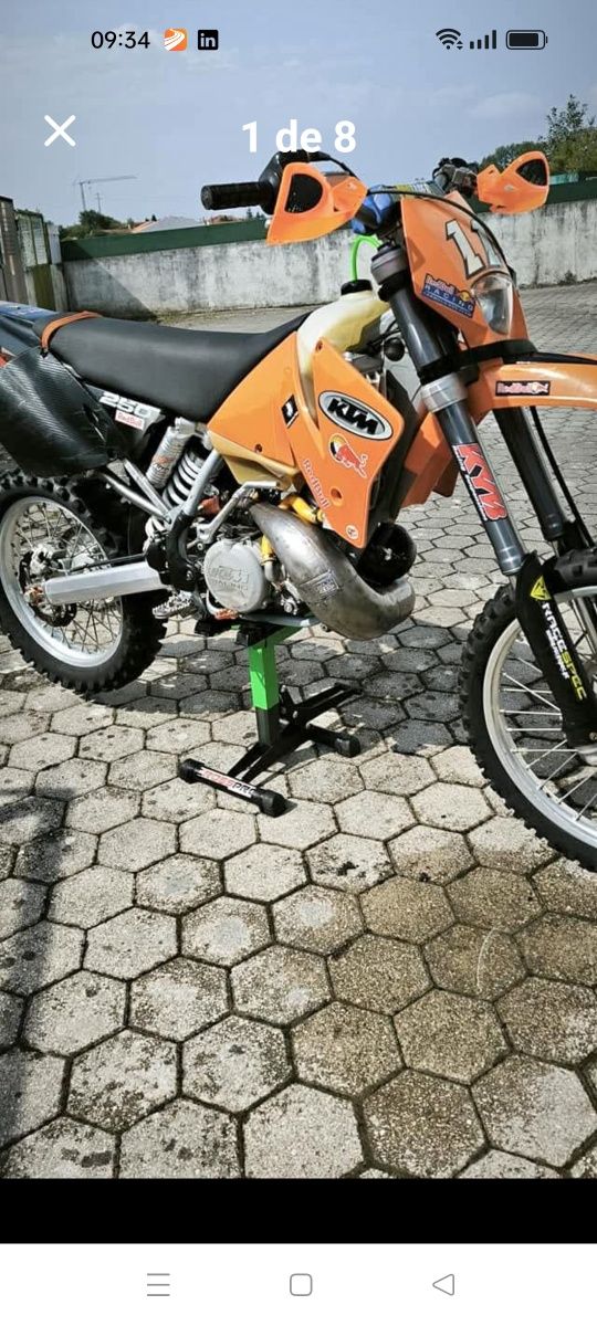 KTM exc 250 - Matrículada