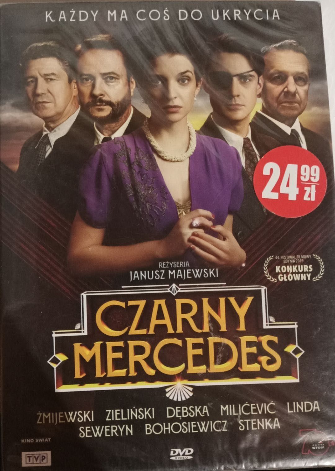 Film Czarny Mercedes płyta DVD