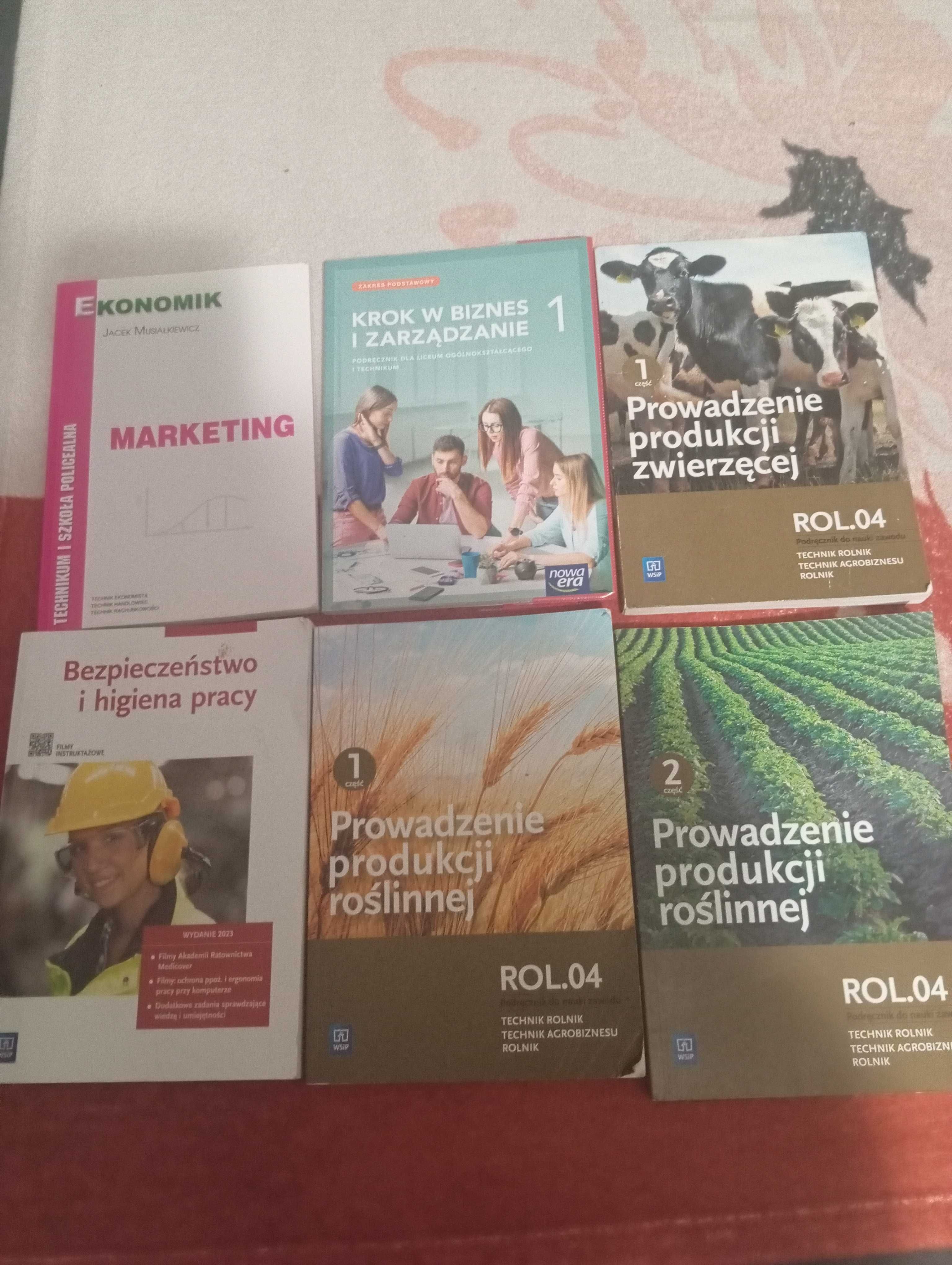 Książki do kl1 agrobiznes twchnikum