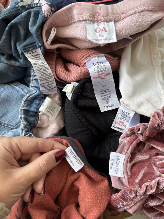 Пакет брендового одягу для дівчинки 12-18 м 80-86 см 1-1.5 роки