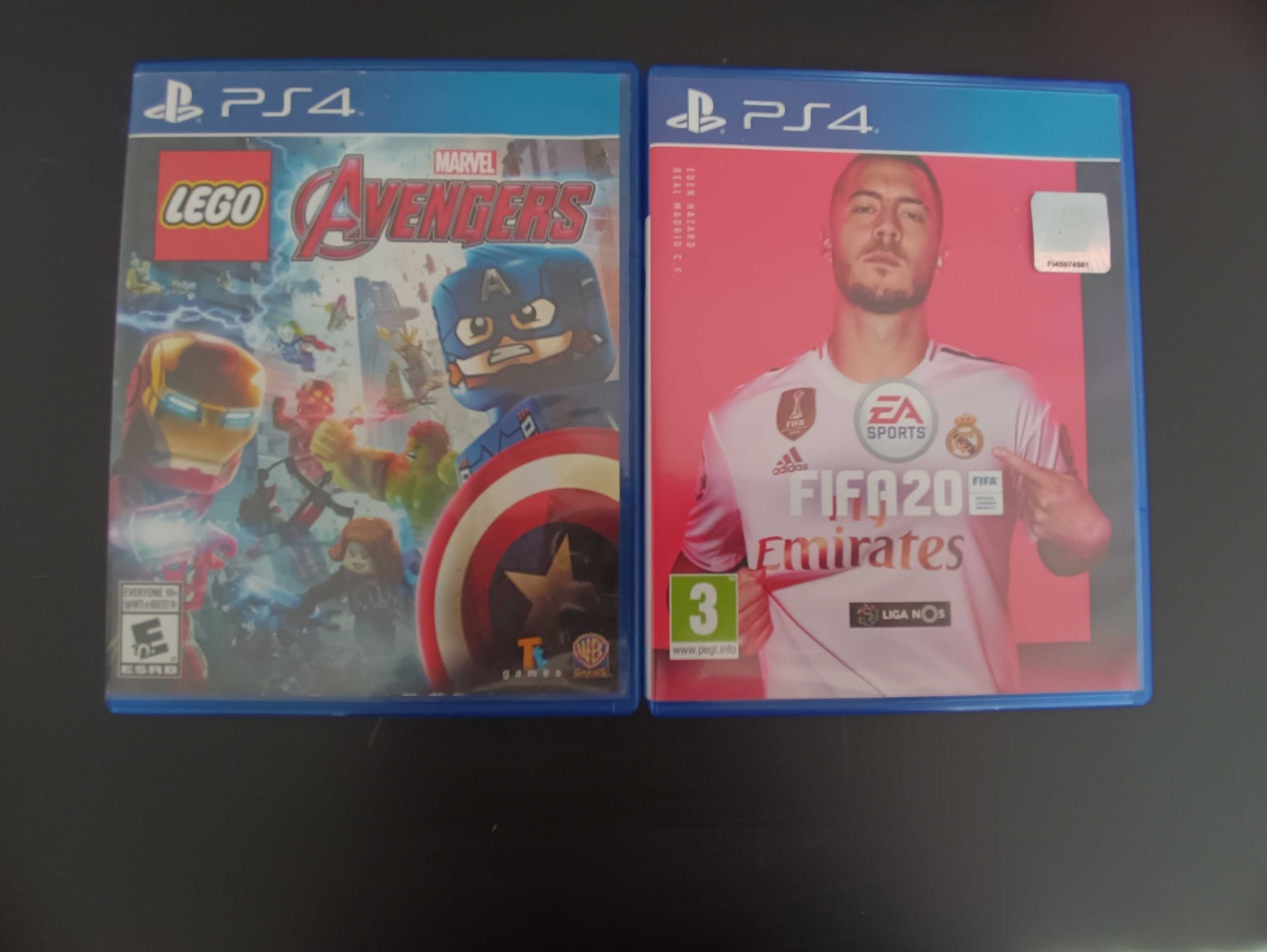 2-Pack Jogos Lego Avengers é FIFA20 para PS4