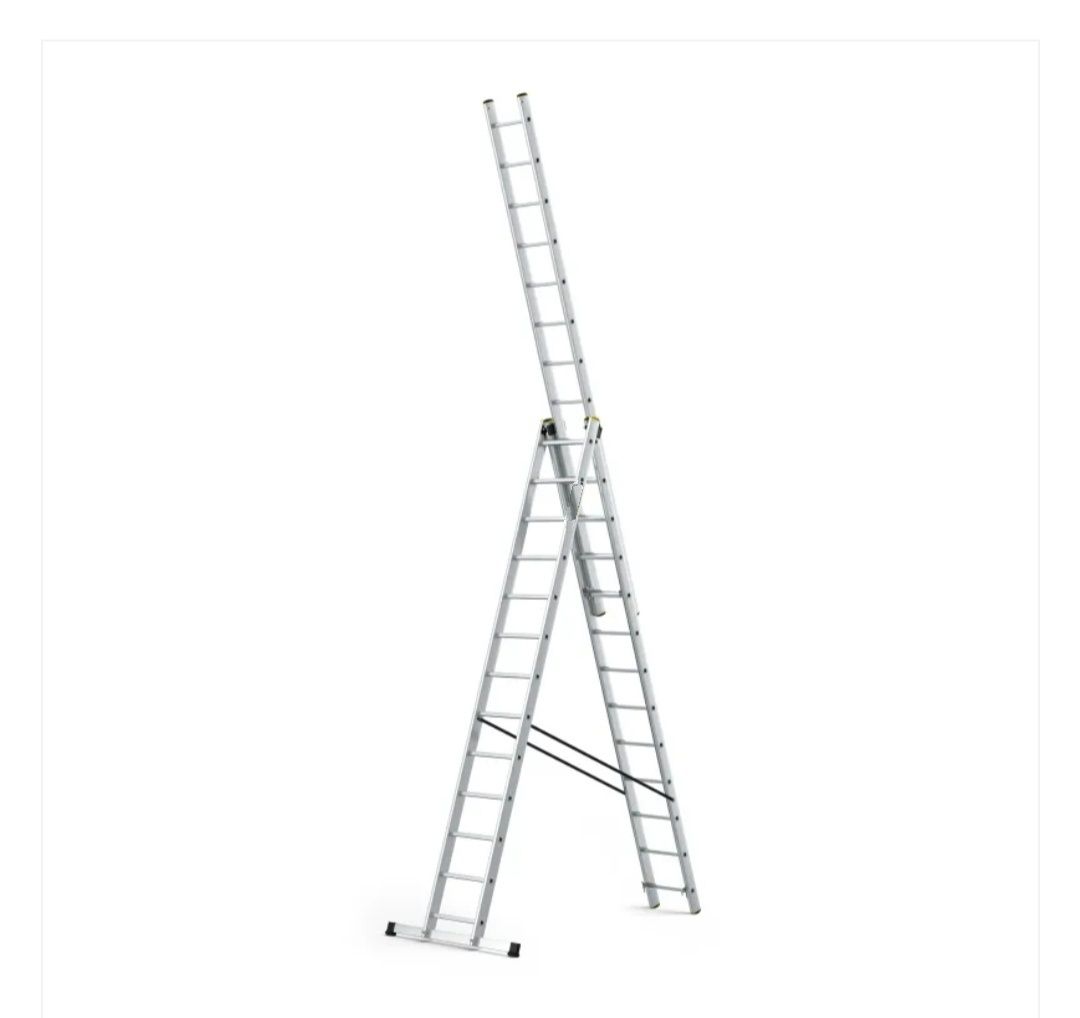 Drabina aluminiowa 3x14 wzmocniona nowa promocja