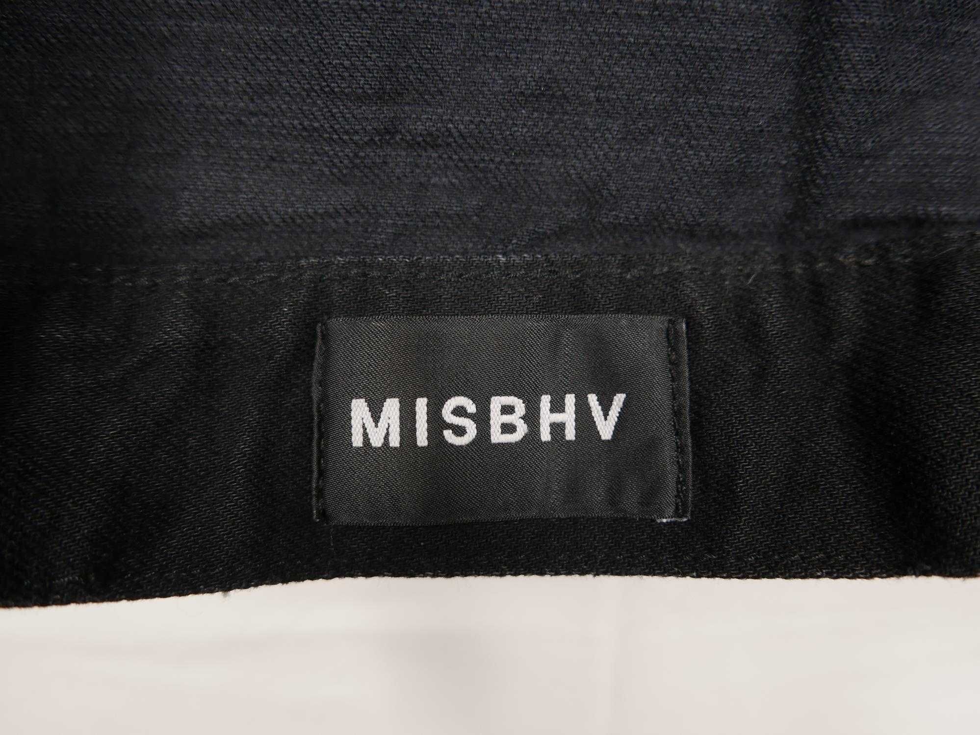 Misbhv Kurtka Katana Jeansowa Sonic You Distressed Czarna S