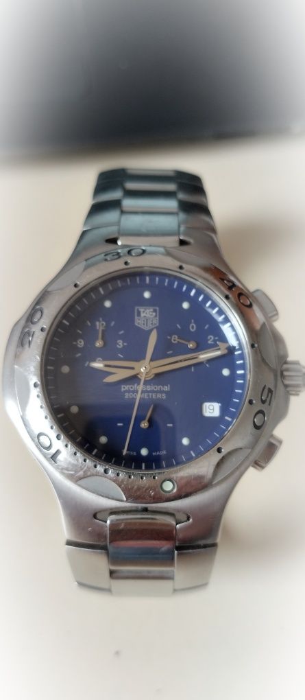 TAG Heuer Kirium Blue Quartz Chronograph CL1114