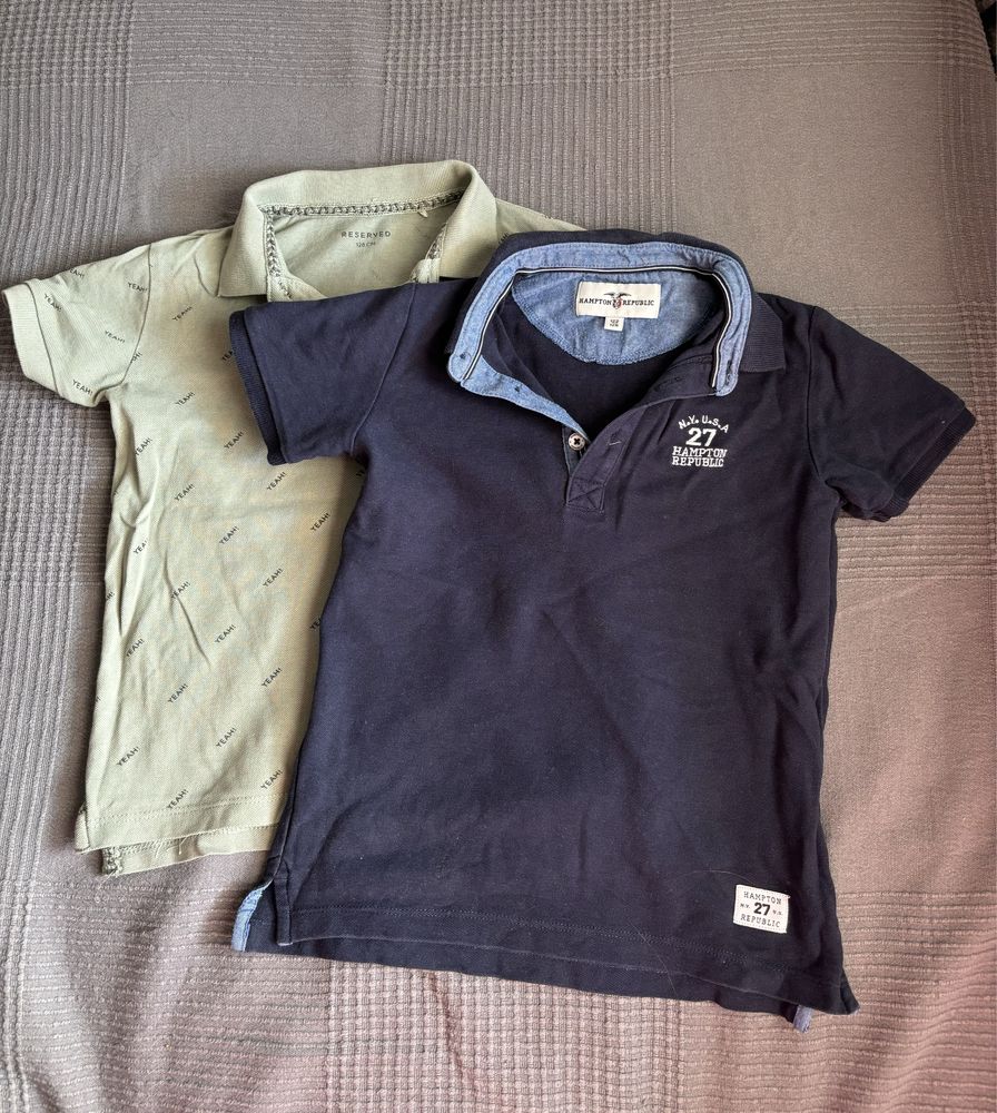 T-shirt chłopięcy, bluzki z krótkim rękawem H&M, Reserved itp. 122/128