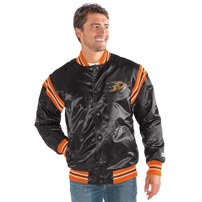 Куртка бомбер Starter NHL Anaheim Ducks (XXL) 100% Оригінал