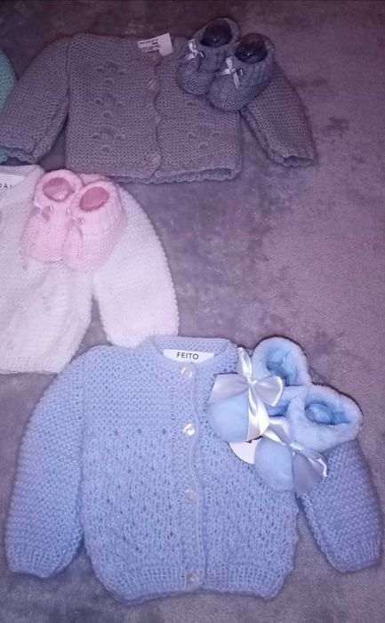 Casaquinhos e botinhas