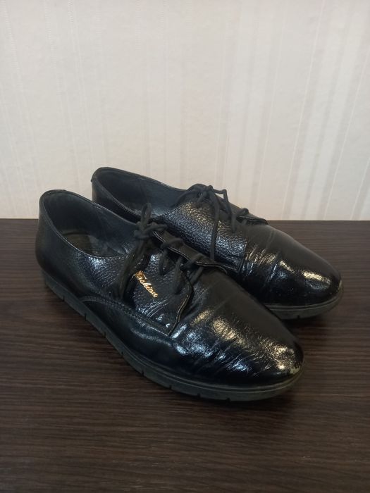 Туфлі кросовки шкіряні