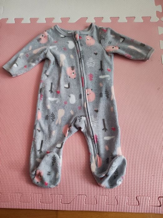 Ciepły pajacyk na flisę