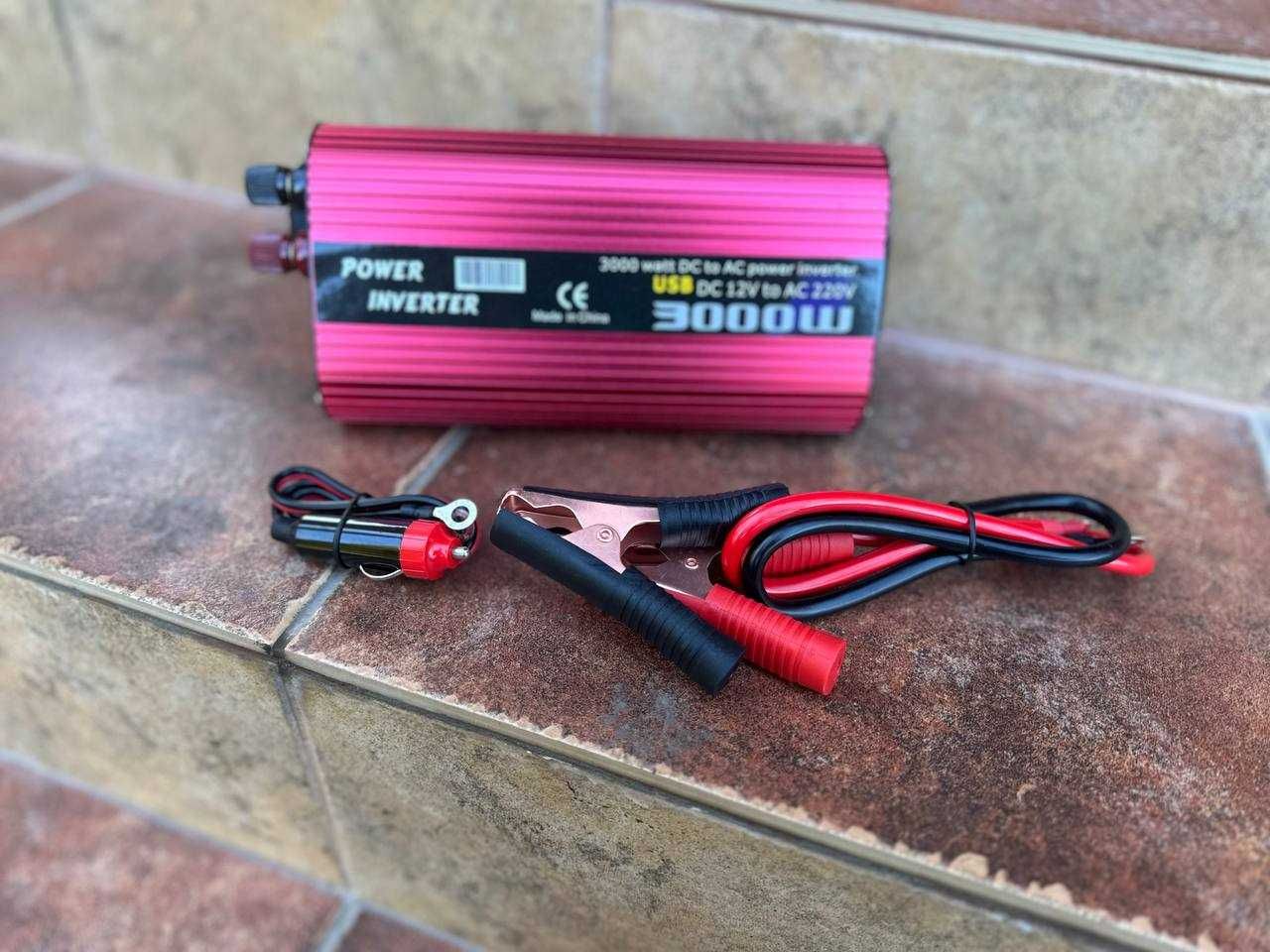 Перетворювач Инвертор преобразователь напряжения Wimpex 3000W 12-220V