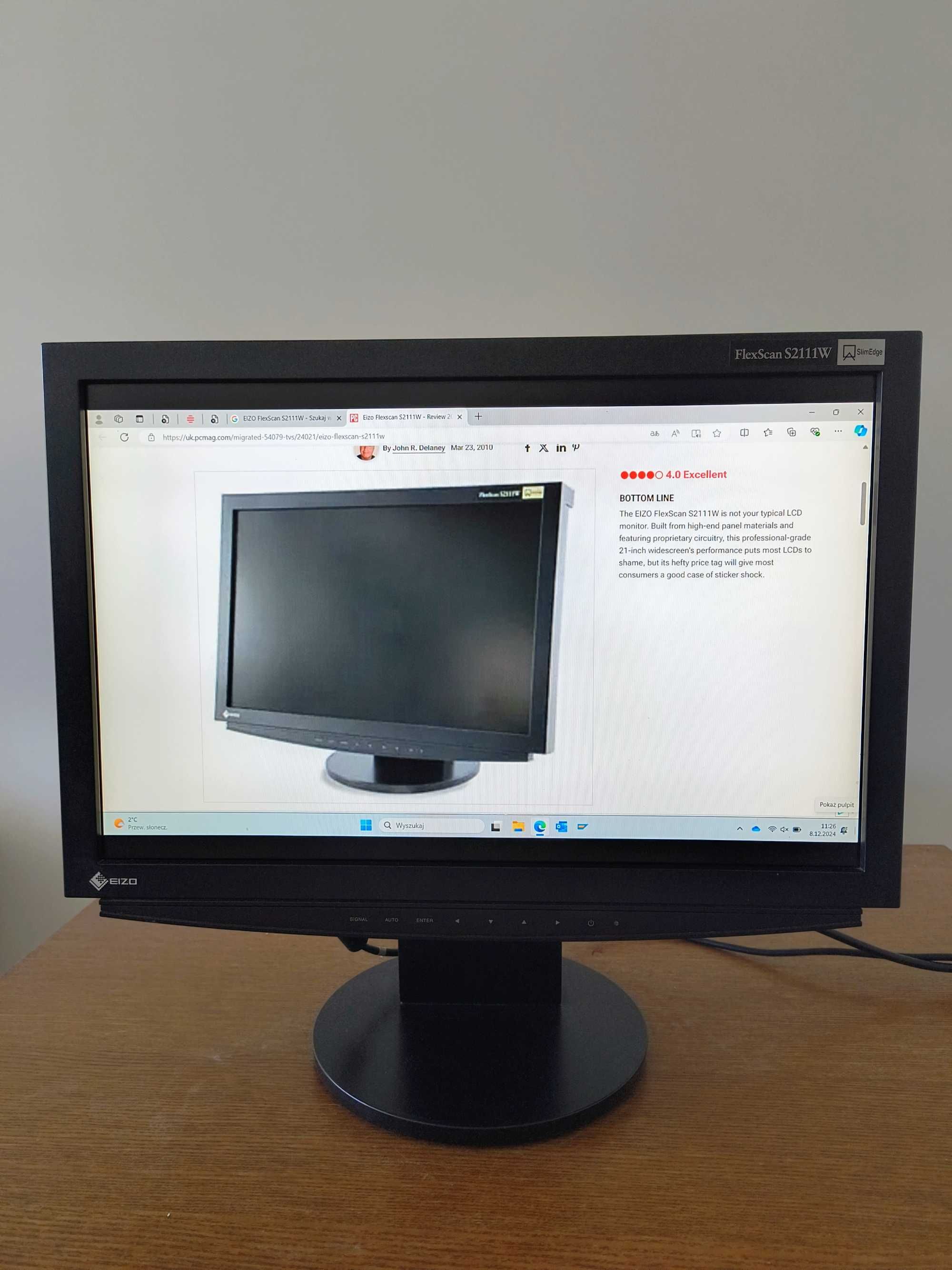 Monitor graficzny Eizo FlexScan S2111W