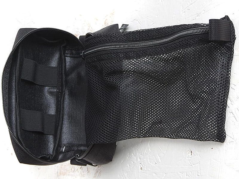 Mini Apteczka osobista AOMini Cordura NorthWind odblaskowa - czarna