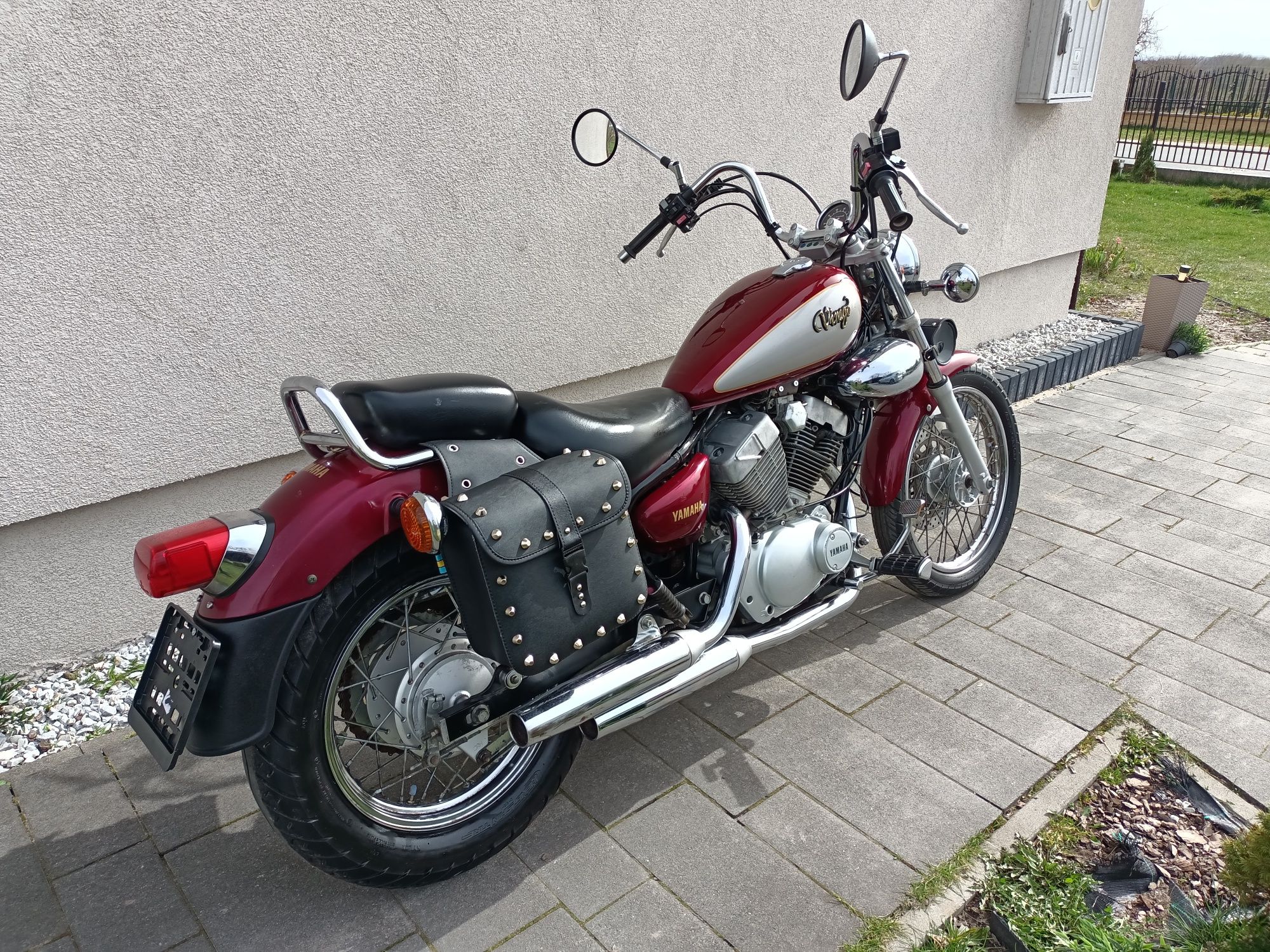 Yamaha Virago 125 kat A1 B ubrana z Niemiec ZADBANA Transport