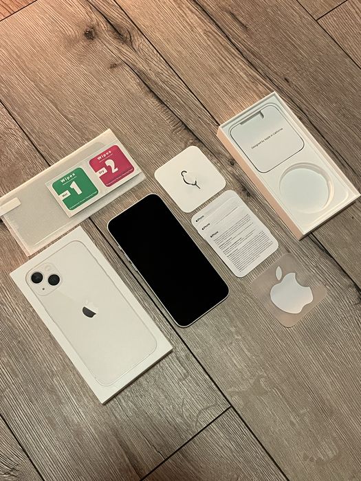 IPhone 13 starlight 128gb 100% kondycji baterii