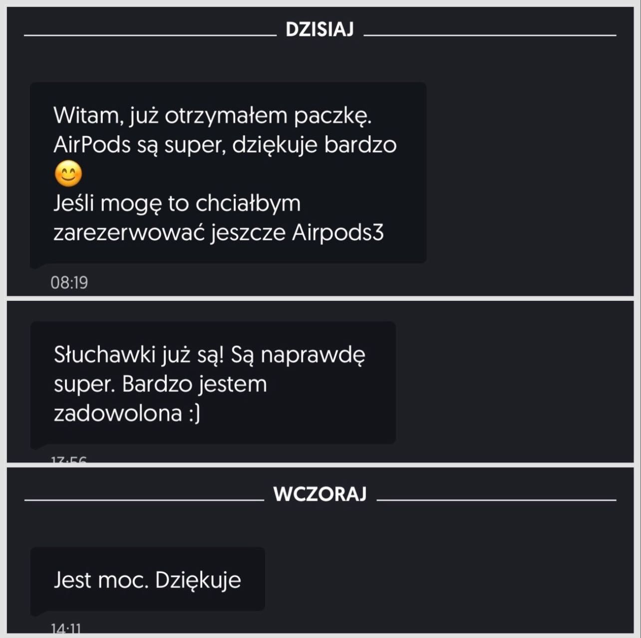 Nowe AirPods 3 generacji do iPhone • Słuchawki Bluetooth AirPods 2025