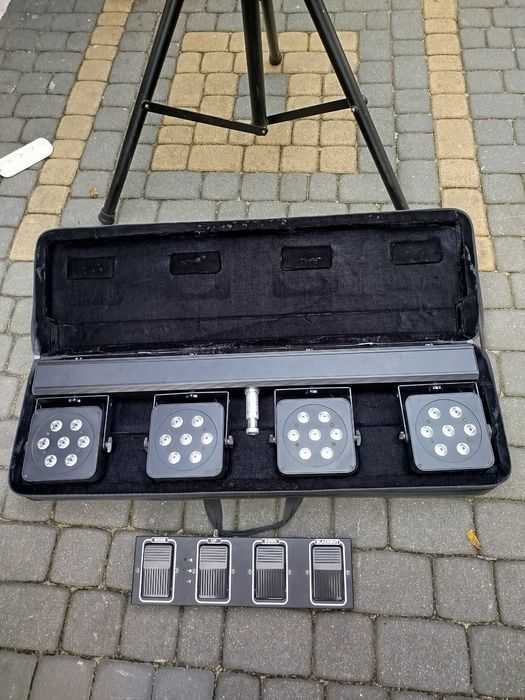 Zestaw oświetleniowy 4 z par LED kompletny