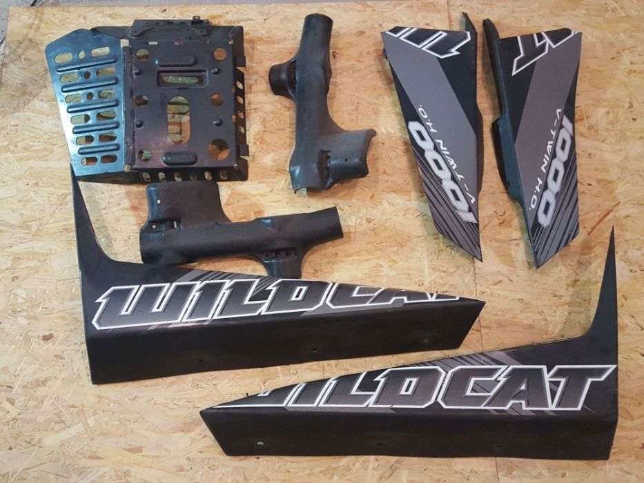 Wildcat 1000 lampa fotel dach klatka obudowa przewod maska rama ecu