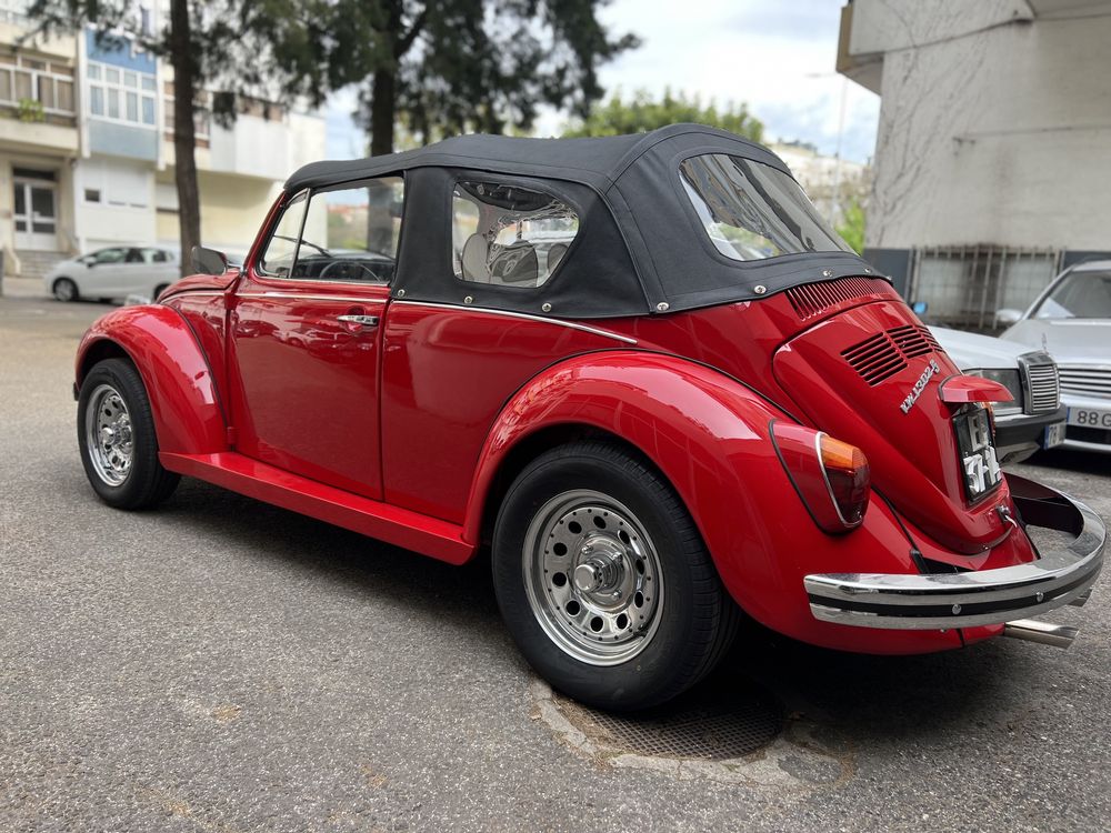 VW Carocha cabrio 1600 dupla admissão