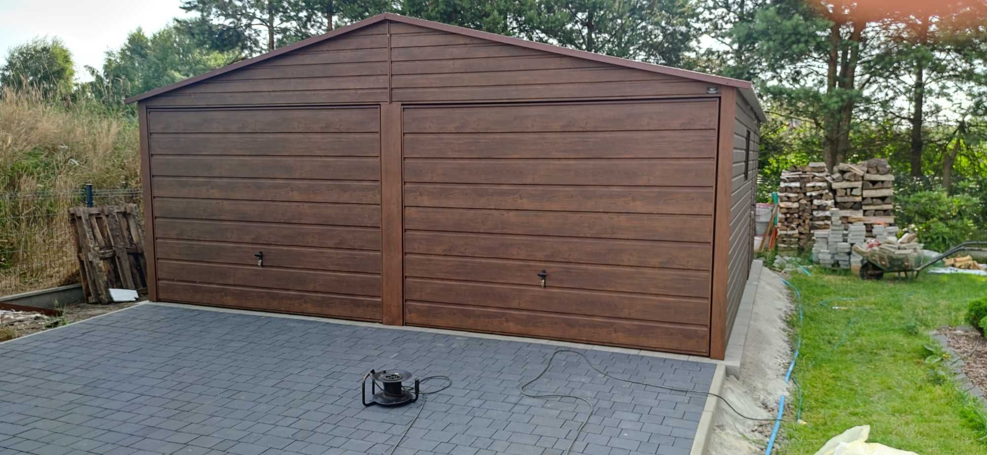 Garaż blaszany 6x6 6x5 6x7 5x6
