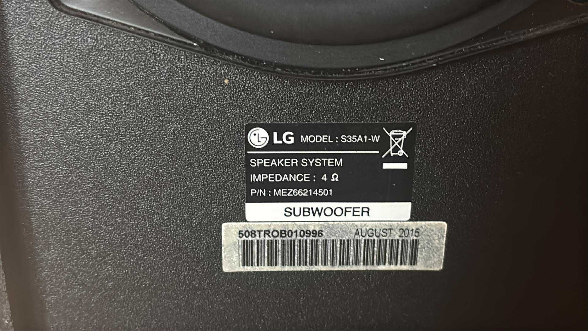 Soundbar LG Swift las350b