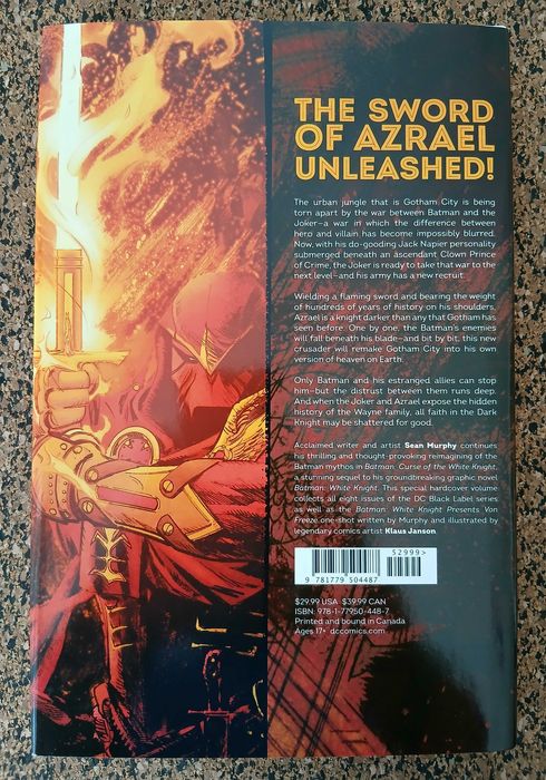 BD - Batman Curse of the White Knight