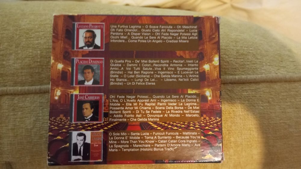 Coletâneas CD ópera, Armstrong, jazz, moods