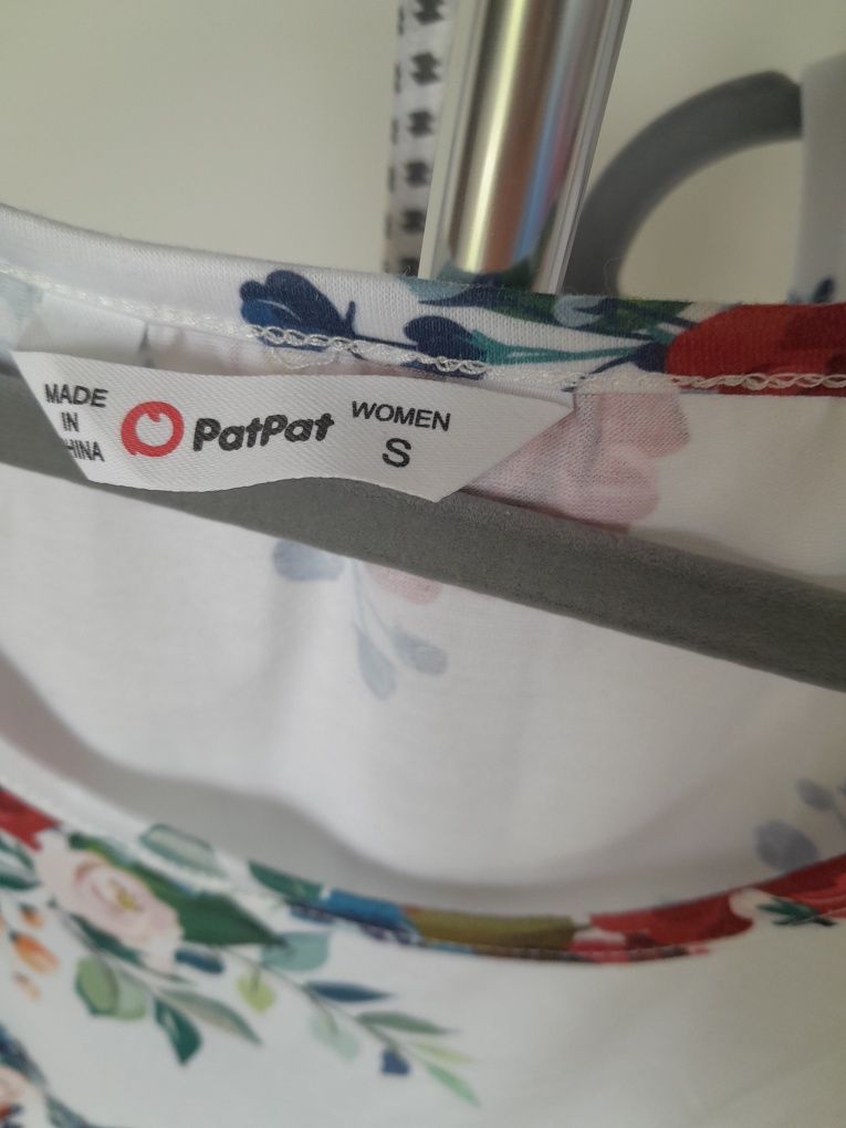 Sukienka mama i córka pat pat S 6 /7 lat