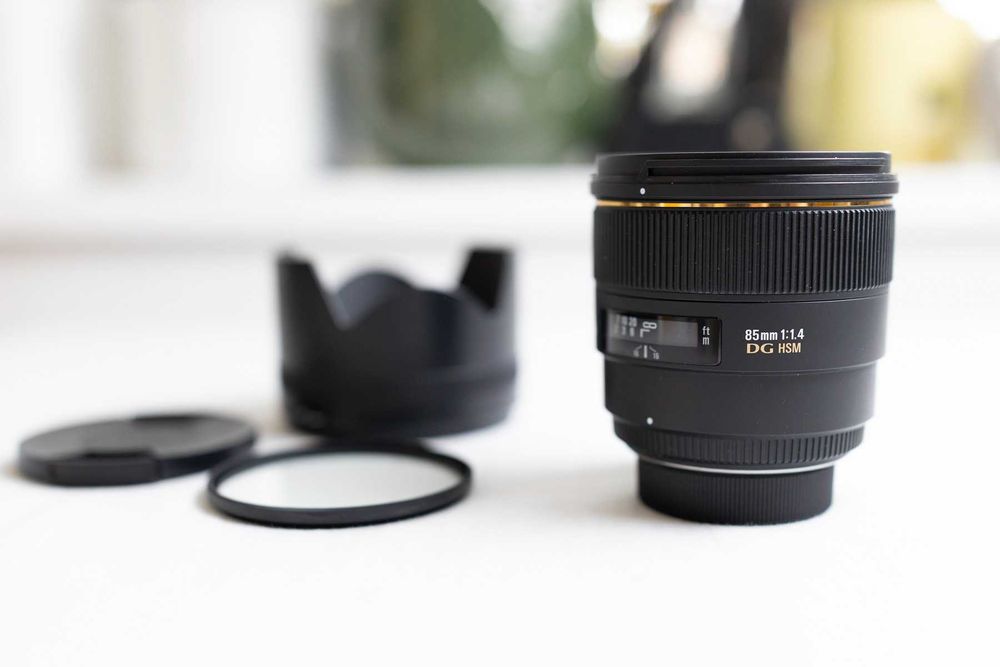 Sigma 85 mm f/1.4 DG HSM – Nikon F – JAK NOWY + FILTR UV