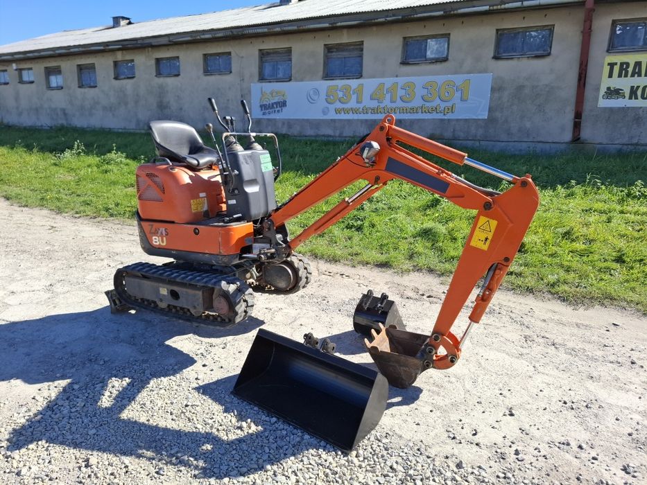MINI Koparka Komatsu ZAXIS 8U Yanmar  13km 3 łyżki