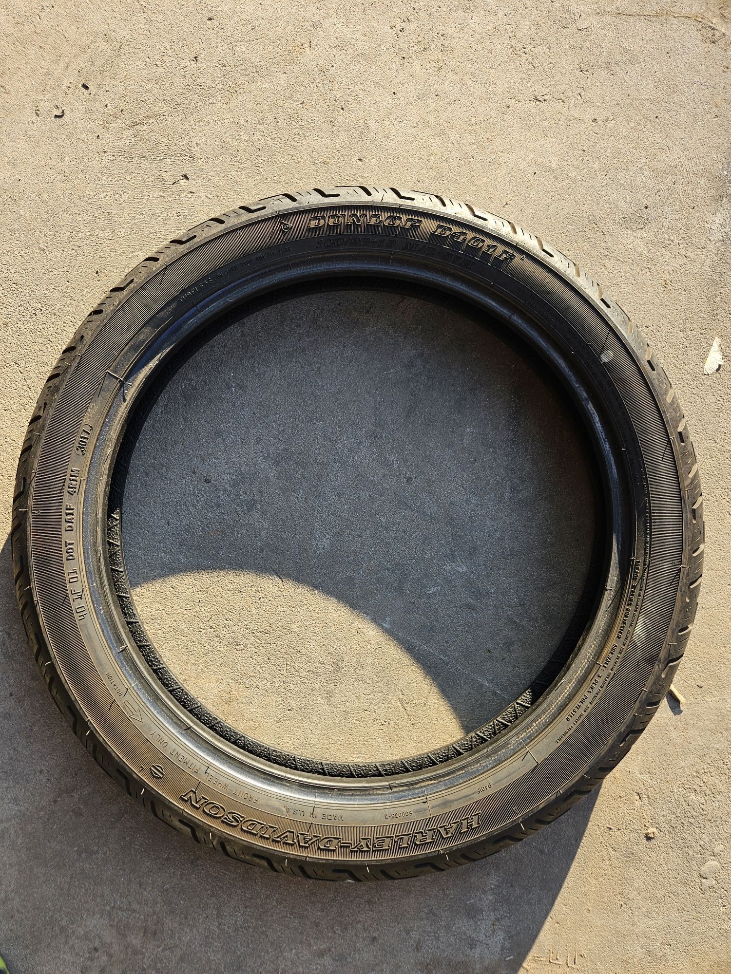 Dunlop D401 Harley Davidson 100/90R19 Dot 3017 Nr 1158