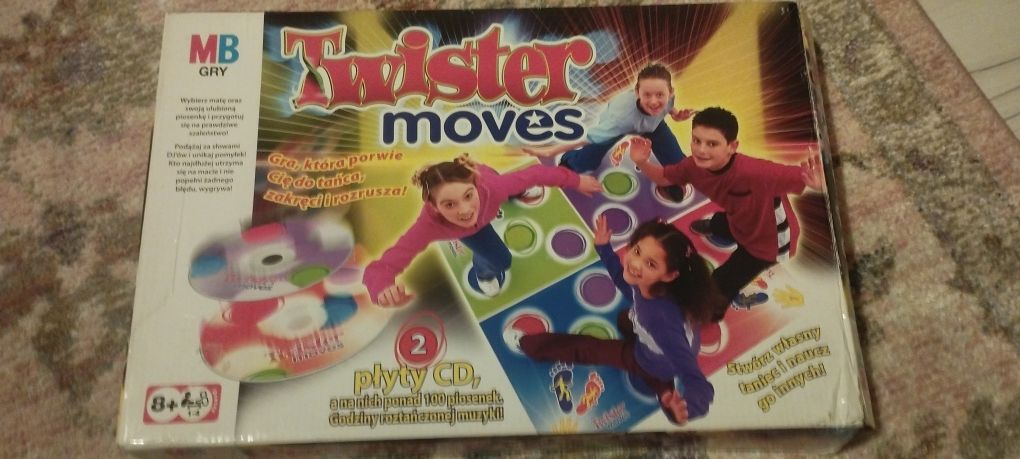 Twister moves gra 4 maty 2 cd