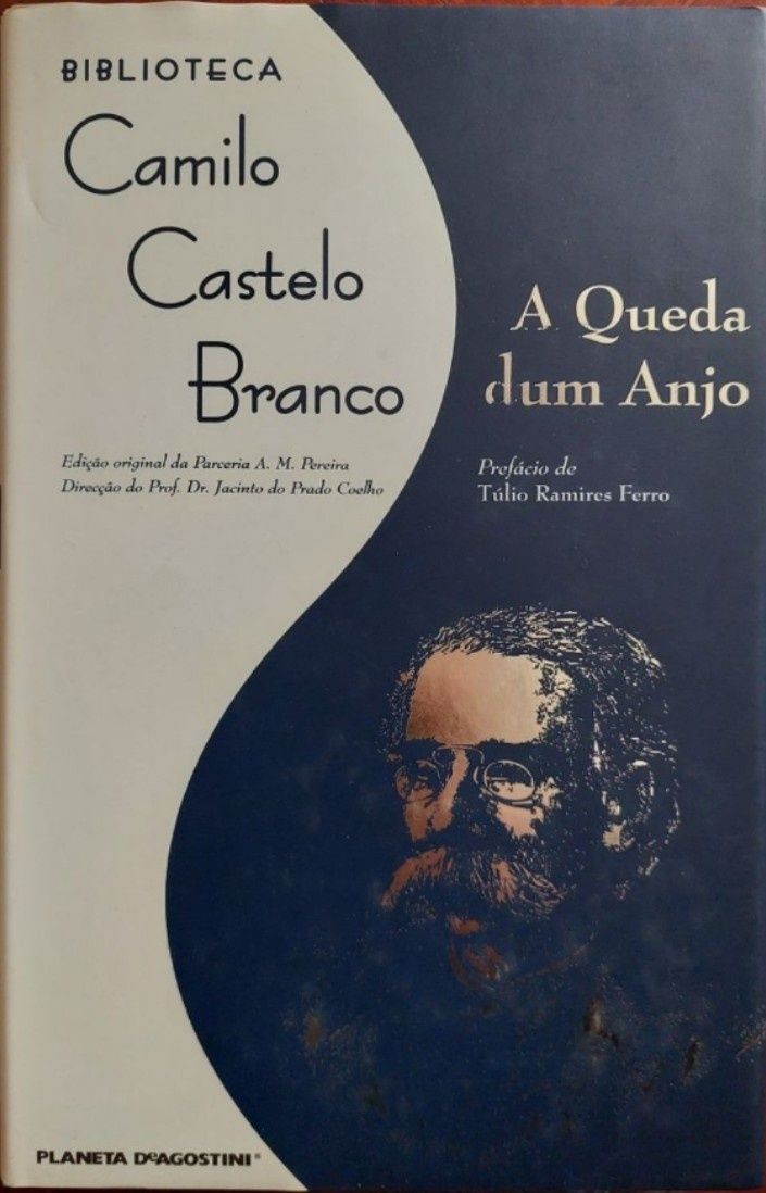 Livro A QUEDA DUM ANJO Camilo Castelo Branco