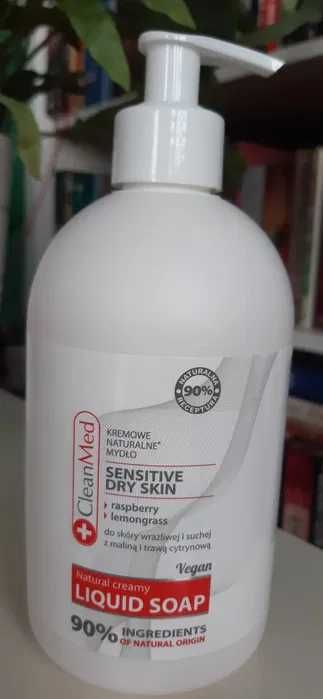 CLEAN MED Kremowe mydło naturalne Sensitive Dry Skin 500ml