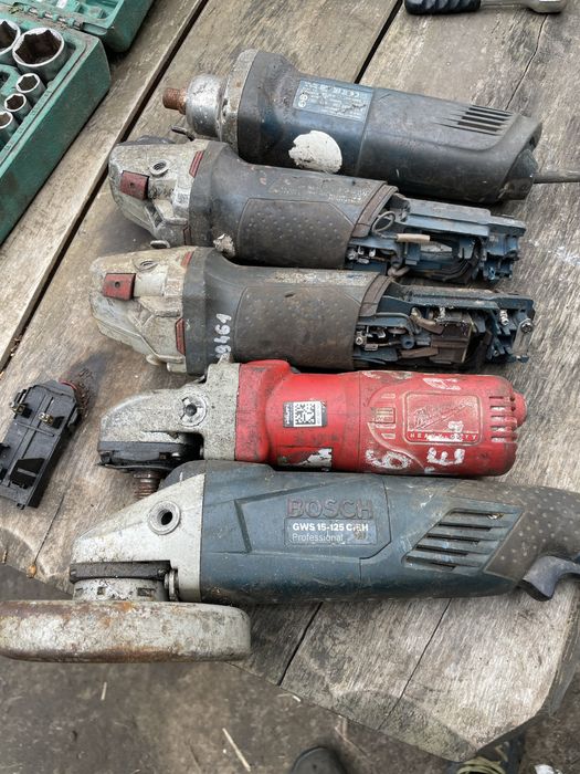Szlifierka bosch gws 17-125 gws15-125 mlotowiertarka dewalt d25600