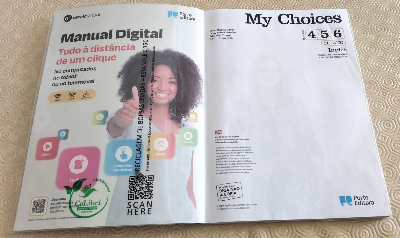 My Choices 4 5 6 - forrado -11 ano Ingles