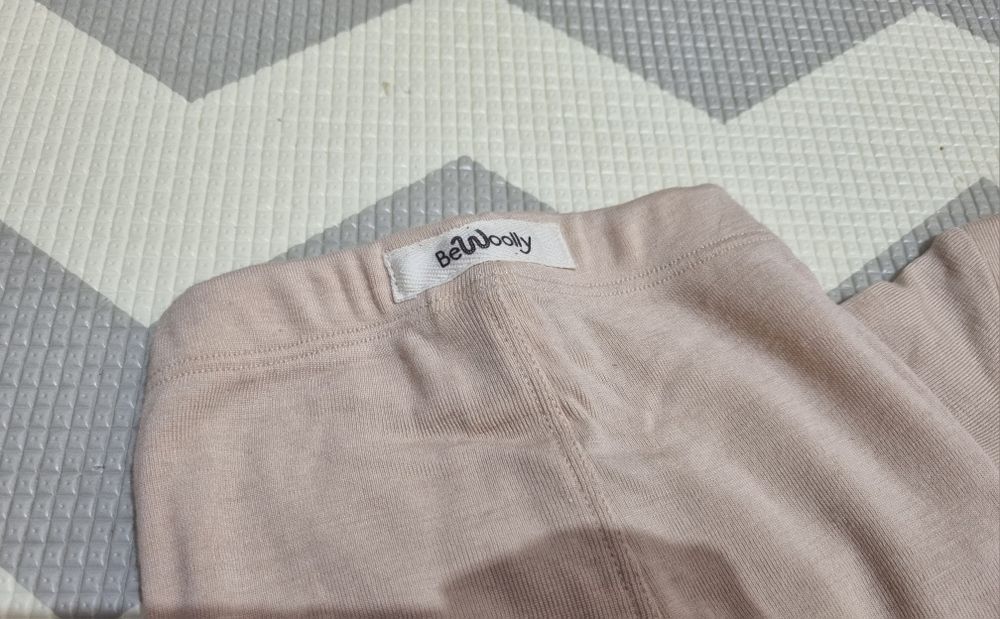 BeWoolly Body i getry z wełny merino i jedwabiu rozm. 74/80