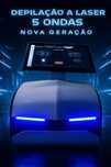 Maquina laser 5 ondas