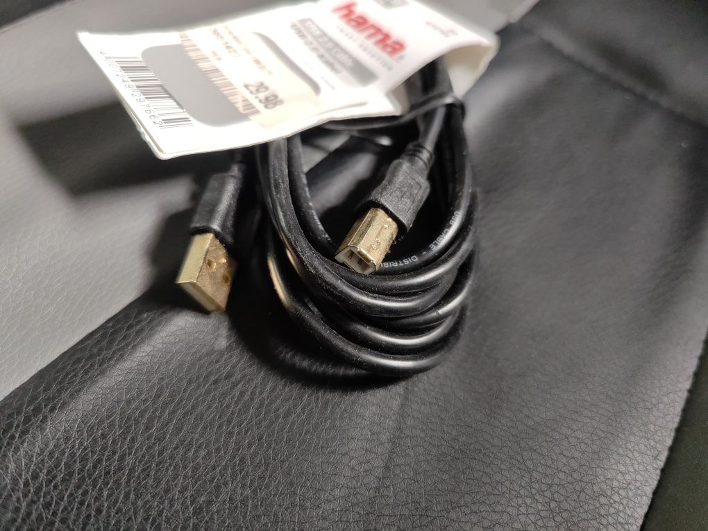 Kabel USB 2.0 Hama nowy!
