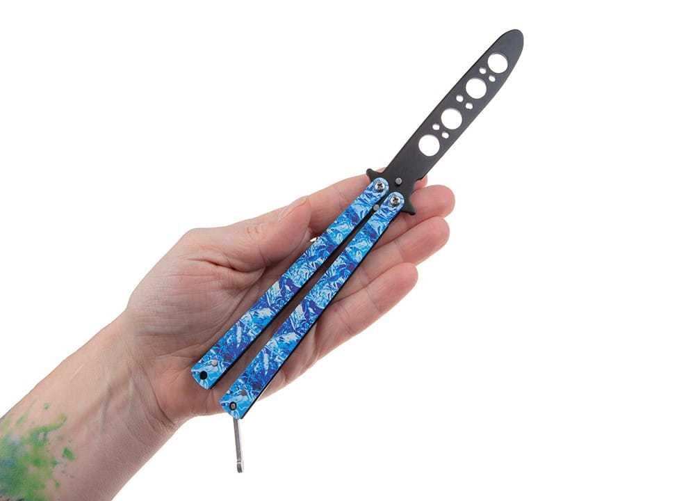 Nóż motylkowy treningowy balisong CS:GO motylek do treningu N500P