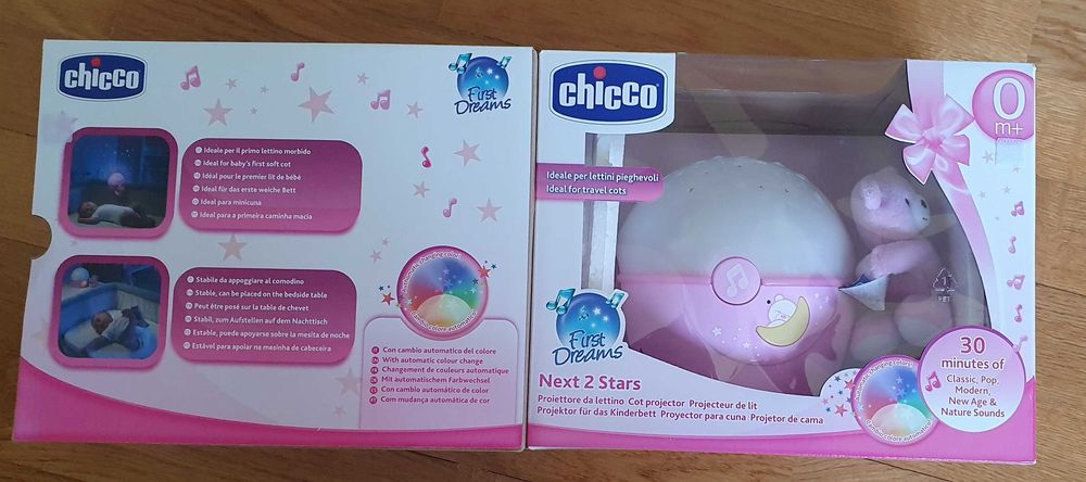 Projetor Chicco Next 2 Stars Rosa