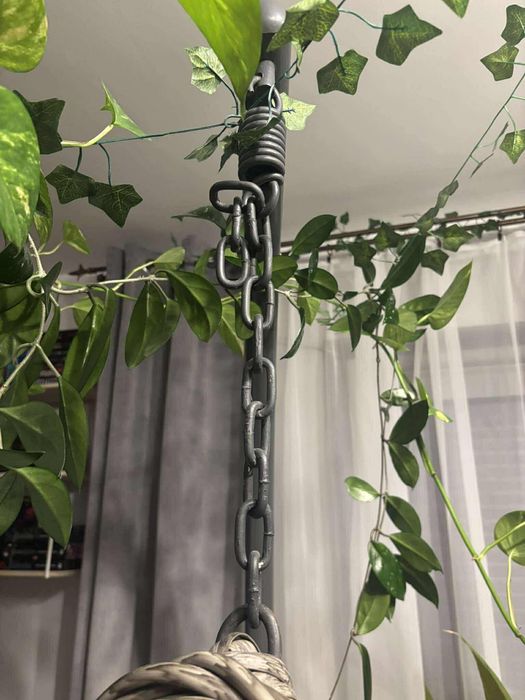 Fotel wiszący kokon