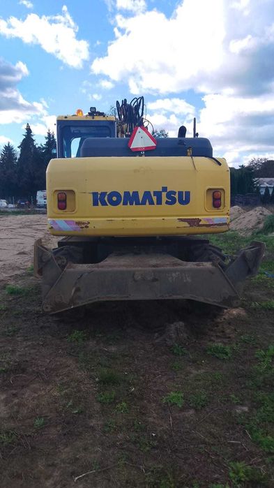 Koparka kołowa KOMATSU PW140-7, 2007 rok, igła, stan bardzo dobry!