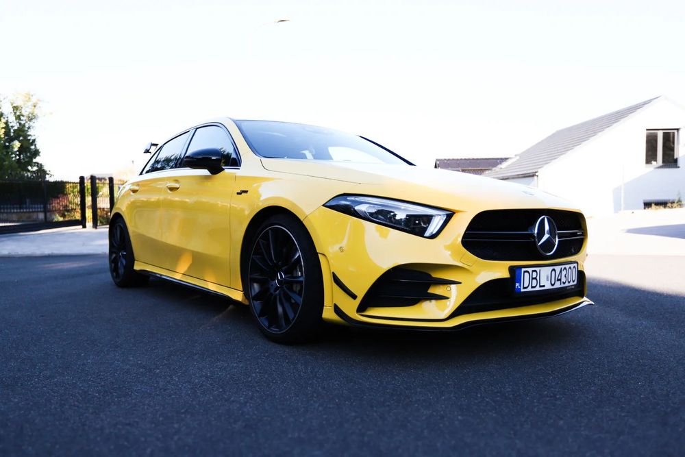 Mercedes-Benz Klasa A Mercedes-AMG A 35 4MATIC | 306 KM | Sun Yellow | FV bez VAT | 2021