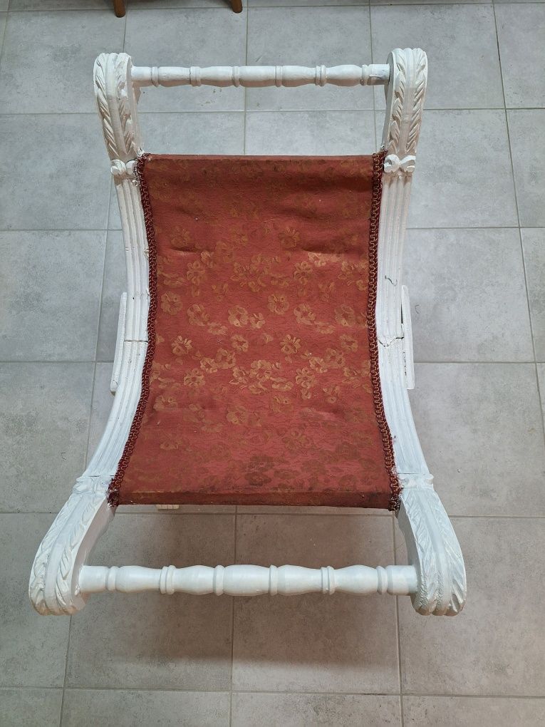 Taboret do toaletki - antyk